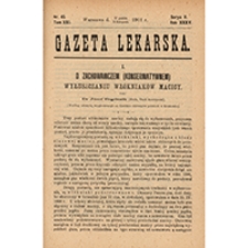 Gazeta Lekarska. 1901, R. 35, T. 21, nr 45