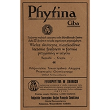 Phytina Ciba ; Nestlé'a Mączka dla dzieci ; Intracta Klawe ; Insulin Organon Neerlandicum ; Cardiazol ; Eumenol Laboratorjum Farmaceutyczno-Chemiczne Jana Borowskiego ; Enterol - „Motor” ; Calcisal