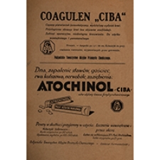 Coagulen „Ciba” ; Atochinol „Ciba” ; Jod-Calcium-Diuretin ; Panacrin ; Chinophan ; Bromisol ; Acitophosan Richter ; Camphochin ; Jodimin ; Phosphit