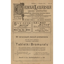 Gazeta Lekarska. 1918, R. 52, T. 3, nr 25