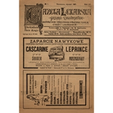 Gazeta Lekarska. 1921, R. 55, T. 6, nr 13