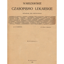 Warszawskie Czasopismo Lekarskie. 1925, R. 2, nr 9