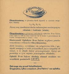 Opłatek D-ra Faivre