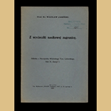 Z wycieczki naukowej zagranicę