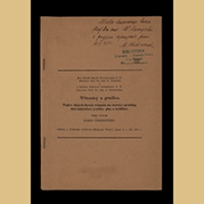 Witaminy a gruźlica :&nbsp;wpływ dużych dawek witamin na rozw&oacute;j i przebieg doświadczalnej gruźlicy płuc u kr&oacute;lik&oacute;w