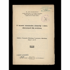 O leczeniu stowarsolem niemowląt i dzieci, obarczonych kiłą wrodzoną