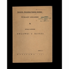 Drgawki u dzieci : zarys kliniczno-teoretyczny