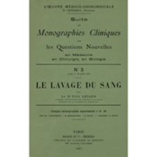 Le lavage du sang