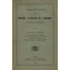 Contribution a l'etude des hernies latérales de l'abdomen (laparocèles)