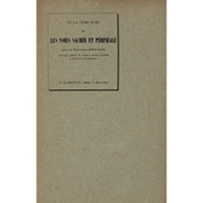De la chirurgie par les voies sacr&eacute;e et p&eacute;rin&eacute;ale