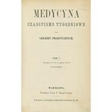 Medycyna : czasopismo tygodniowe dla lekarzy-praktyków. 1903/4, T. 32, nr 1
