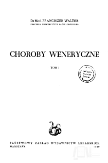 Choroby weneryczne T. 1