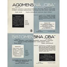 Agomensina &bdquo;Ciba&rdquo; ; Sistomensina &bdquo;Ciba&rdquo;