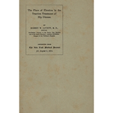 The place of fixation in the traction treatment of hip disease