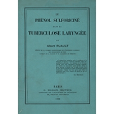 Le phénol sulforiciné dans la tuberculose laryngée