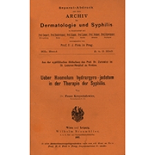 Ueber Haemolum hydrargyro-jodatum in der Therapie der Syphilis