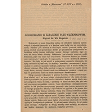 O rokowaniu w zapaleniu płuc włóknikowem