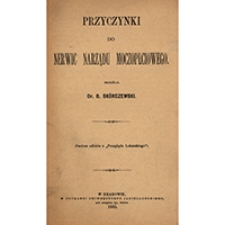 Przyczynki do nerwic narządu moczopłciowego